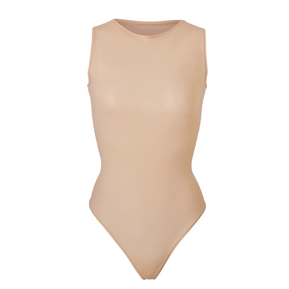 SKIMS Jelly Sheer Crewneck Bodysuit